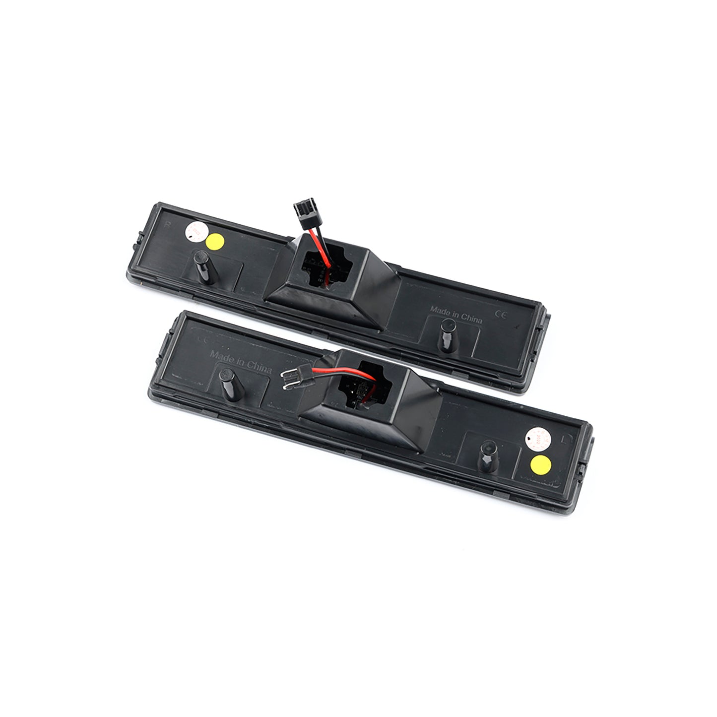 Smoked Lens Amber LED Front Side Marker Lights For 1980-1986 Ford F-Series, etc. - NS Auto Lighting