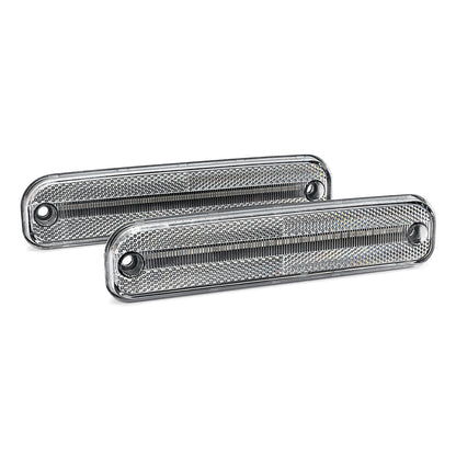 Clear Lens LED Rear Side Marker Lights For 1973-1987 Chevrolet GMC C/K Series Trucks, etc. - NS Auto Lighting