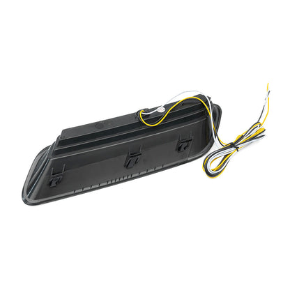 Smoked Lens Dynamic Switchback LED Hood Scoop Bezel Daytime Running Lights For 2010-2022 Ram 1500 - NS Auto Lighting