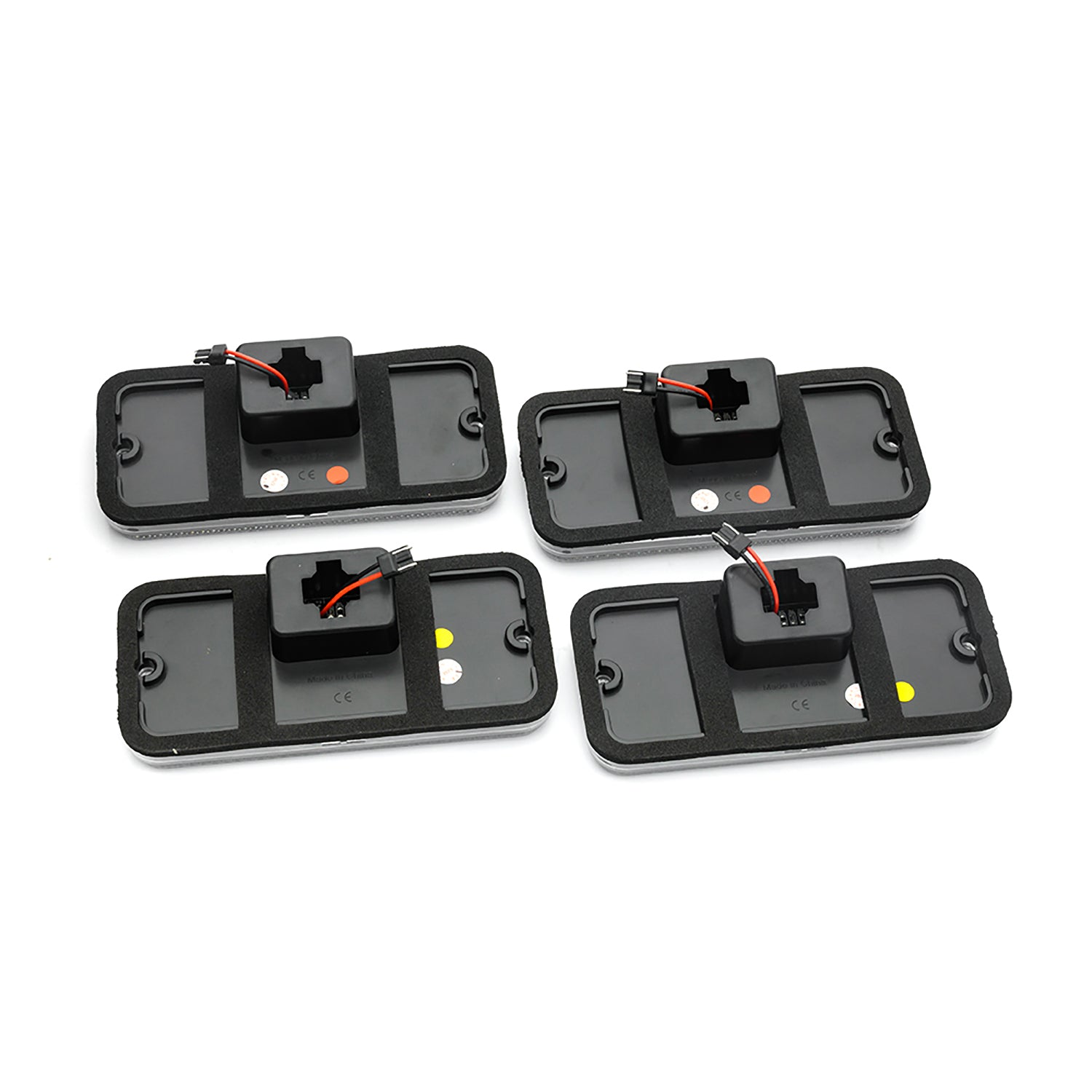 Clear Lens LED Front&Rear Side Marker Lights For 1968-1972 Chevrolet GMC C/K Series Trucks, etc. - NS Auto Lighting