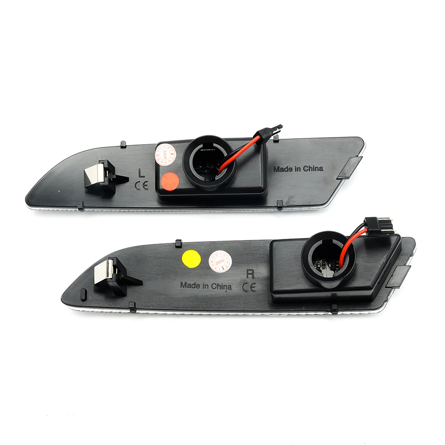 Clear Lens LED Front & Rear Side Marker Lights For 2004-2008 Chrysler Crossfire - NS Auto Lighting