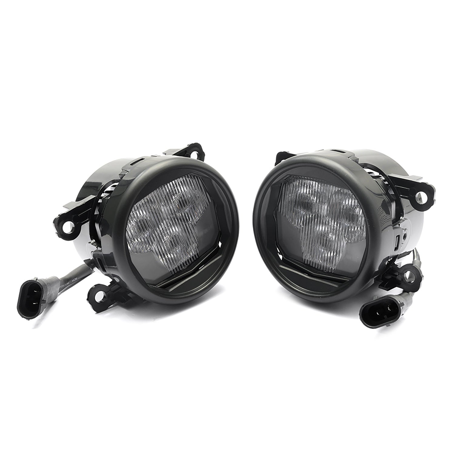 White LED Front Bumper Driving Beam Fog Light Assembly For Jeep, Fiat, etc. - NS Auto Lighting