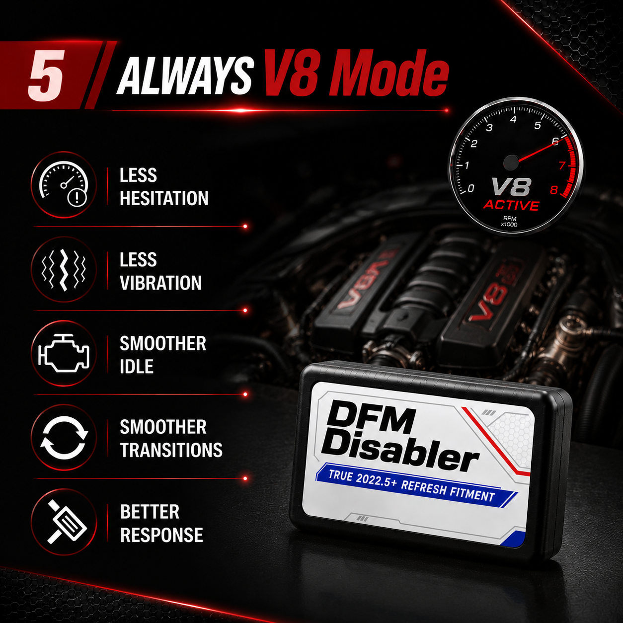 DFM Disabler 10 speed for 2022-2026 Chevrolet Silverado