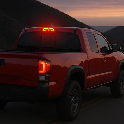 Getönte Linse, doppelte C-förmige LED-Dritte Bremsleuchte für 1995-2015 Toyota Tacoma