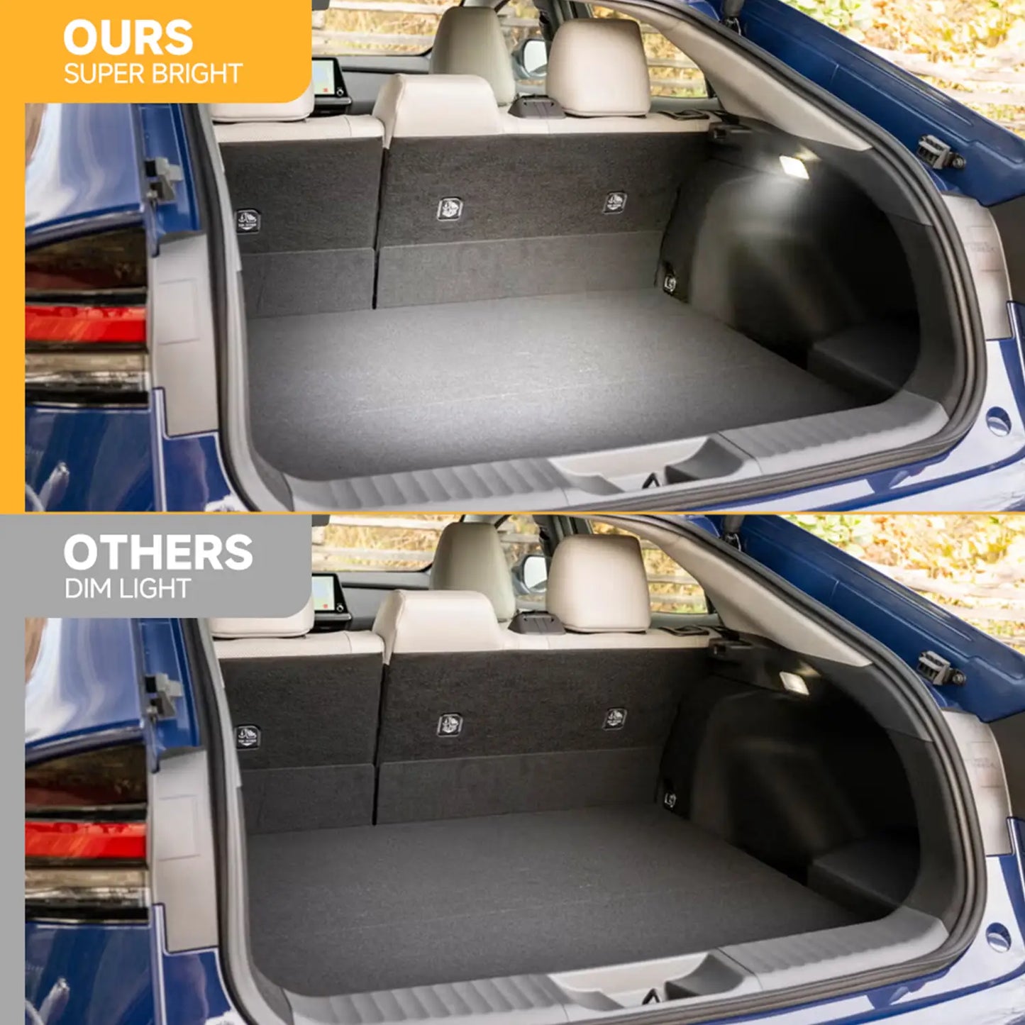 Xenon White LED Inteior Trunk Cargo Area Light w/ Switch for 2019-2021 Lexus ES350, etc.