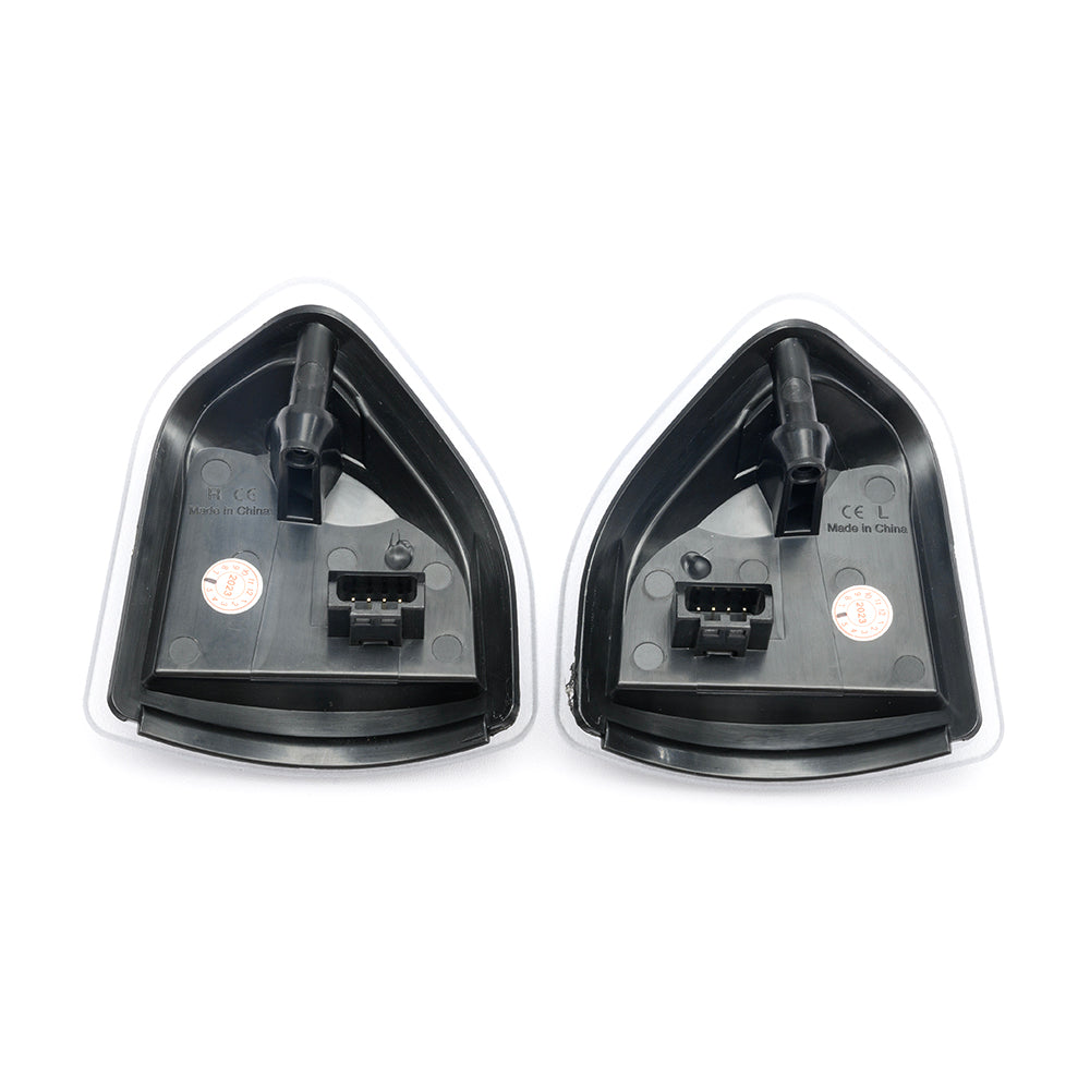 Clear Lens Switchback LED Towing Mirror Turn Signal Lights For 2019-2023 Ram - NS Auto Lighting