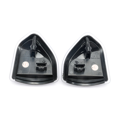 Clear Lens Switchback LED Towing Mirror Turn Signal Lights For 2019-2023 Ram - NS Auto Lighting