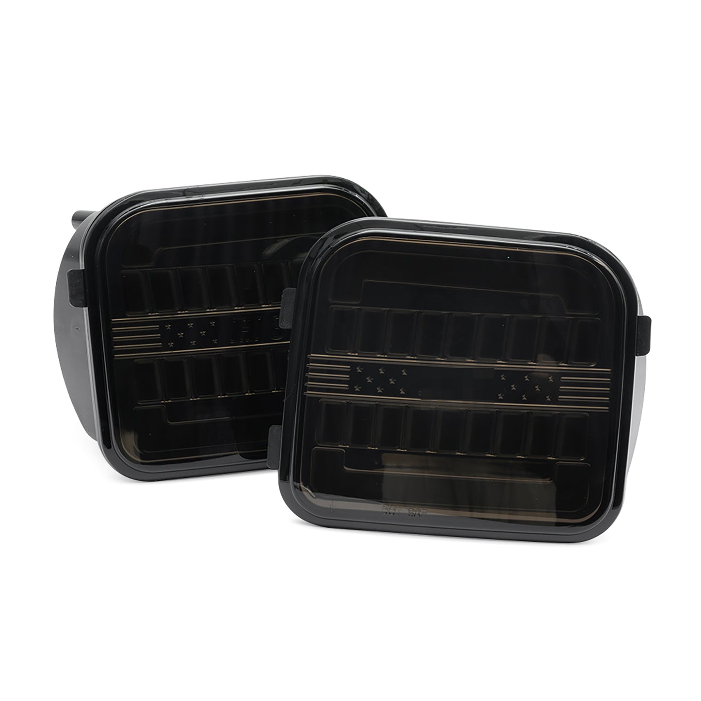 Smoked Lens Switchback Dynamic LED Front Turn Signal Lights For 2006-2010 Hummer H3, etc. - NS Auto Lighting