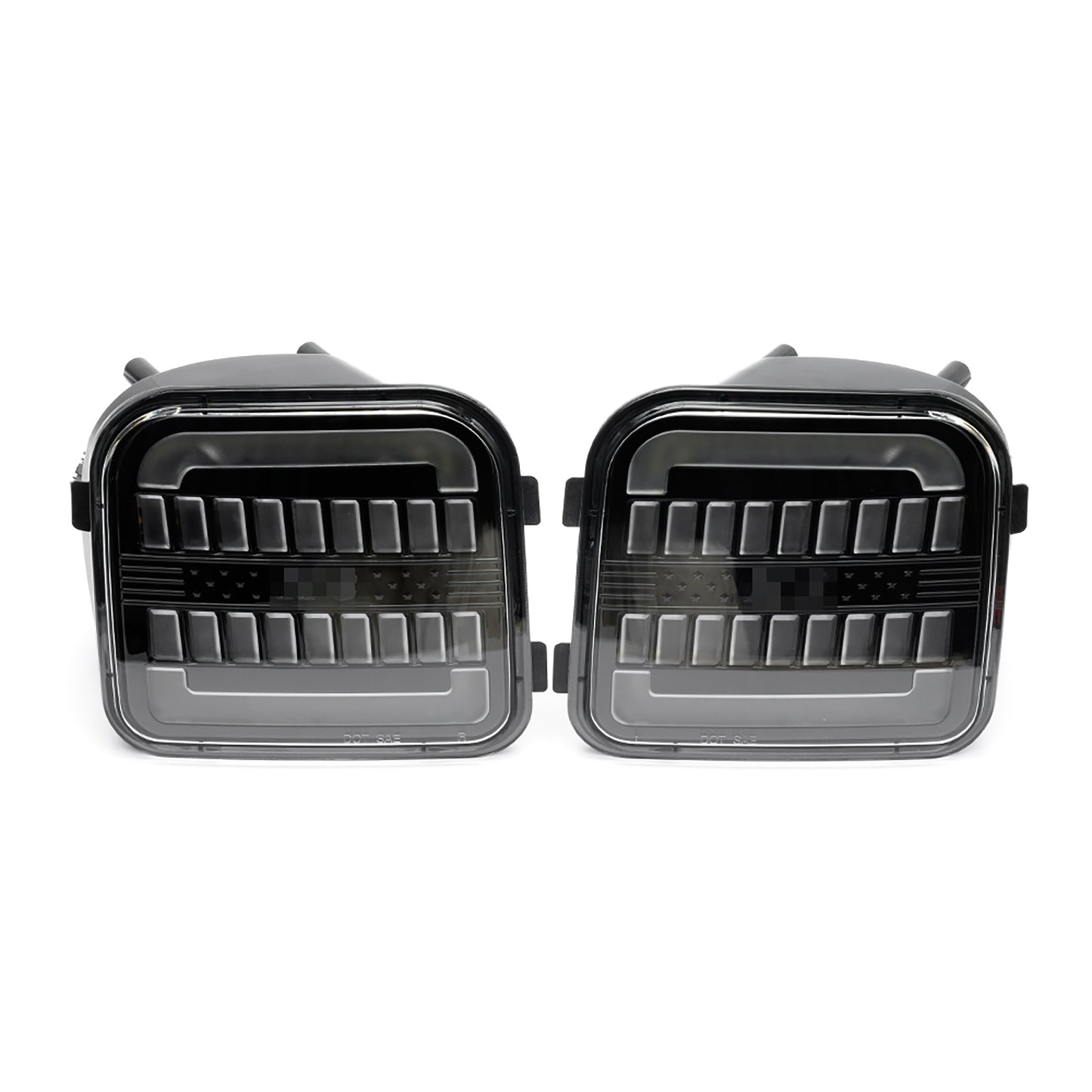 Clear Lens Switchback Dynamic LED Front Turn Signal Lights For 2006-2010 Hummer H3, etc. - NS Auto Lighting