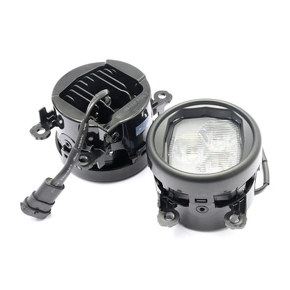 White LED Front Bumper Driving Beam Fog Light Assembly For Jeep, Fiat, etc. - NS Auto Lighting