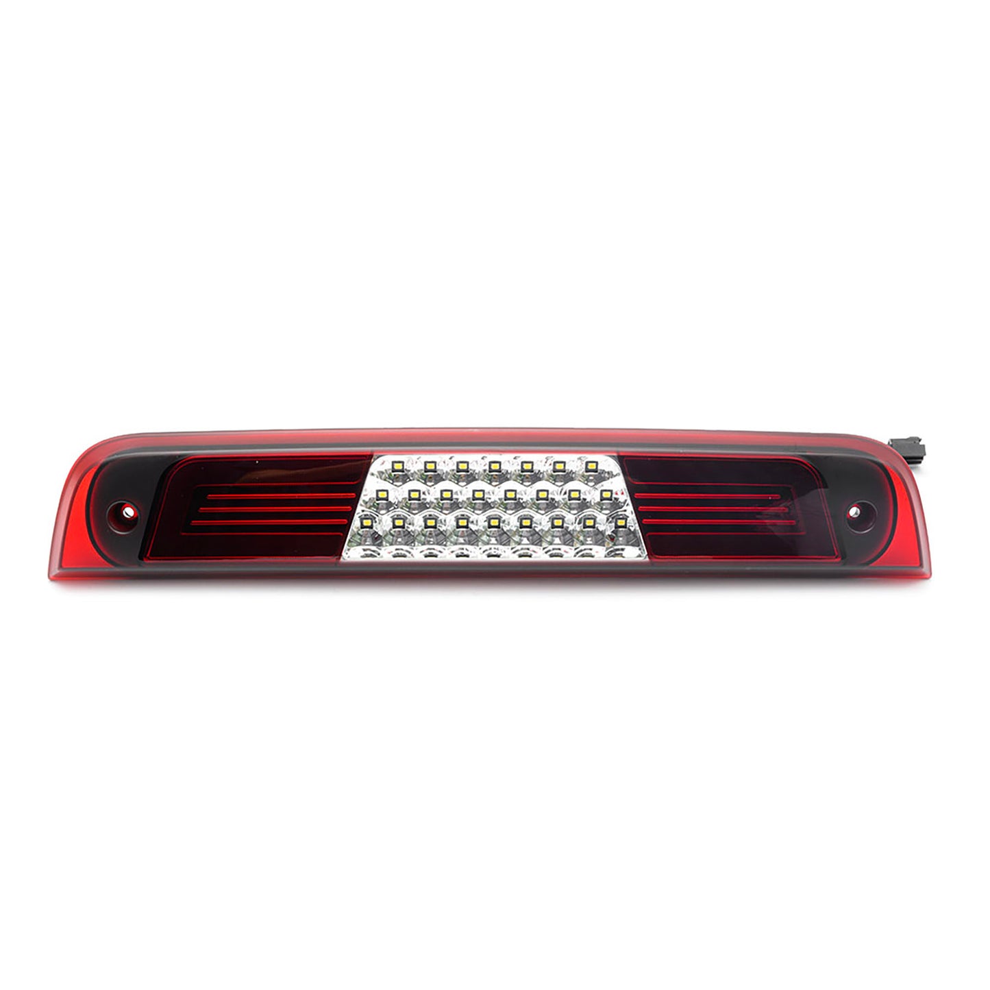 Red Lens Double C-Shaped LED Third Brake Light For 2019-2023 RAM 1500 - NS Auto Lighting