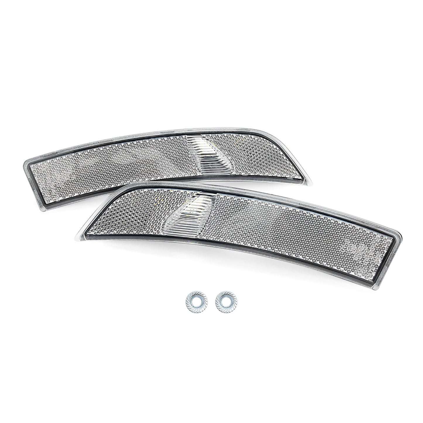 JDM Style Clear Lens White LED Front Bumper Side Marker Lights For 2022+ Toyota GR86 - NS Auto Lighting