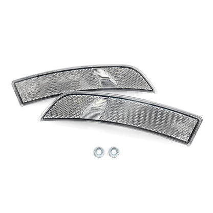 JDM Style Clear Lens White LED Front Bumper Side Marker Lights For 2022+ Toyota GR86 - NS Auto Lighting