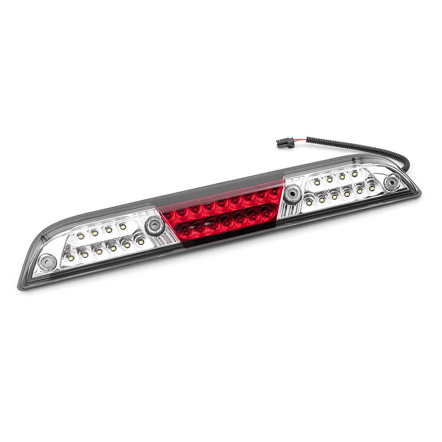 Clear Lens F1 Style Strobe LED Third Brake Light For 2015-2020 Ford F150, etc. - NS Auto Lighting