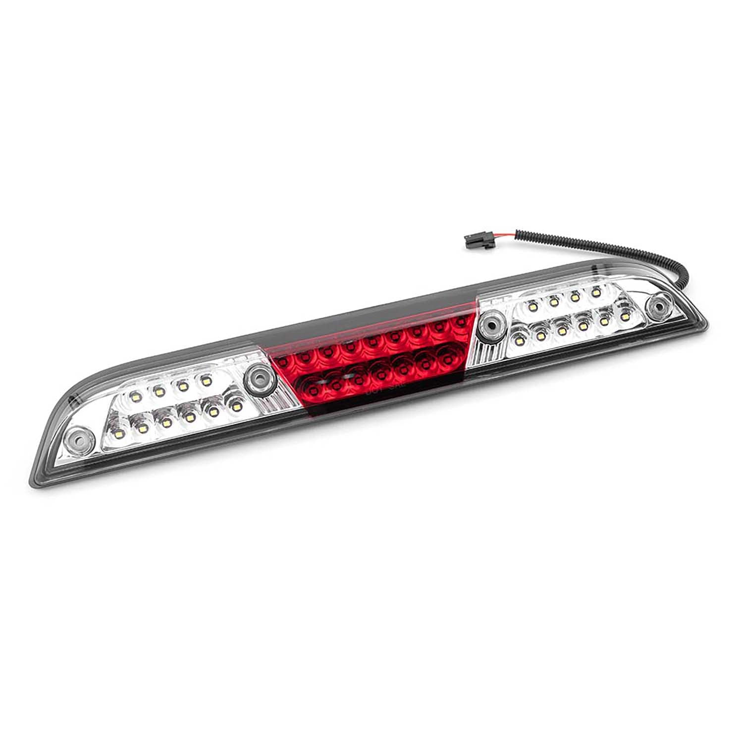 Clear Lens F1 Style Strobe LED Third Brake Light For 2015-2020 Ford F150, etc. - NS Auto Lighting