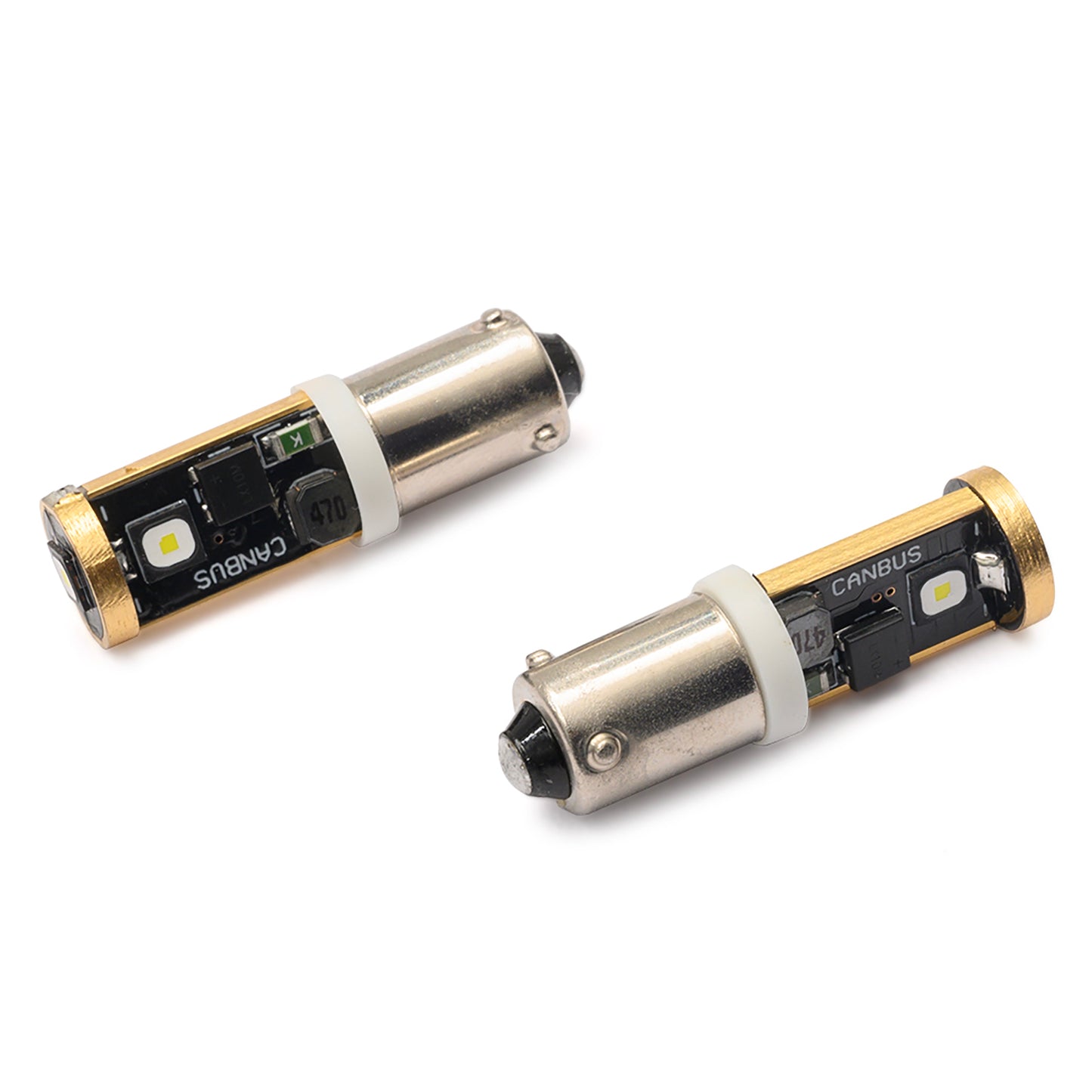 BAY9S H21W Cool White LED Bulbs for 2004-2010 VW Beetle, etc. - NS Auto Lighting