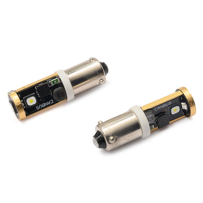 BAY9S H21W Cool White LED Bulbs for 2004-2010 VW Beetle, etc. - NS Auto Lighting