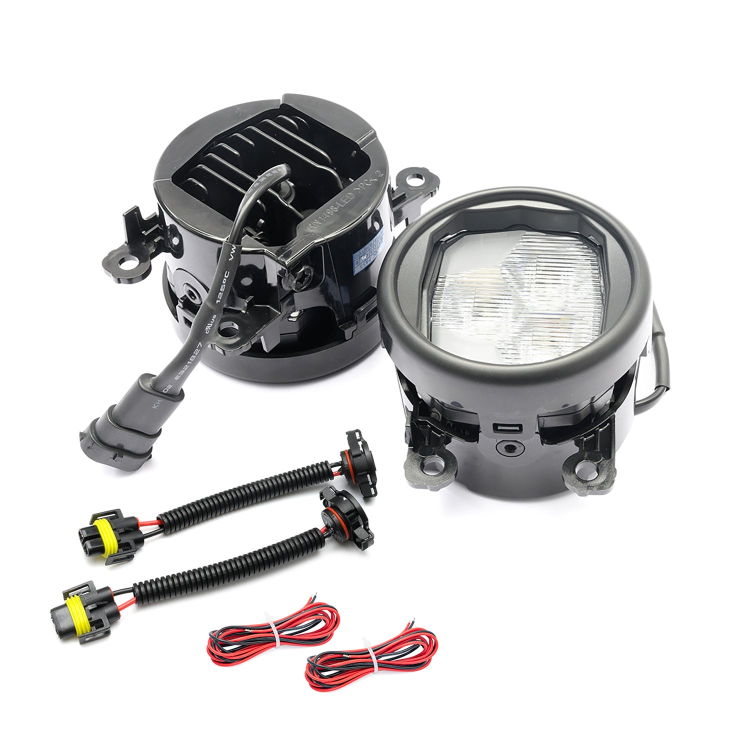 White LED Front Bumper Driving Beam Fog Light Assembly For Peugeot and Citroen - NS Auto Lighting