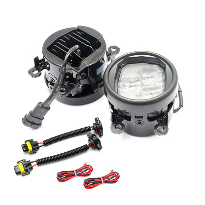 White LED Front Bumper Driving Beam Fog Light Assembly For Peugeot and Citroen - NS Auto Lighting
