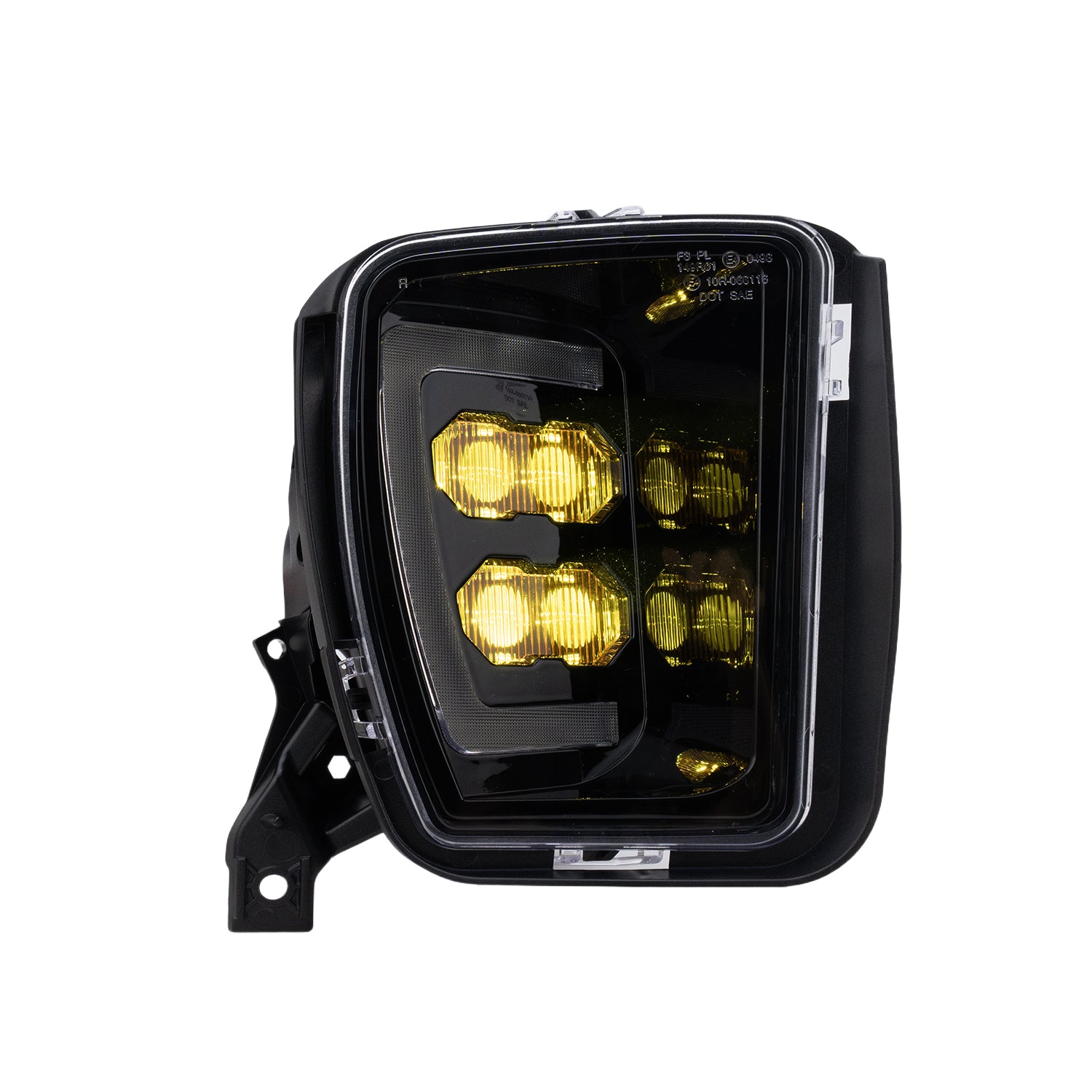 3‑in‑1 Lighting LED Fog Light with White & Yellow Lights For Dodge Ram 1500