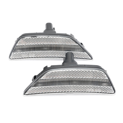 Clear Lens LED Front Bumper Side Marker Lights For 2021+ Kia K5 - NS Auto Lighting