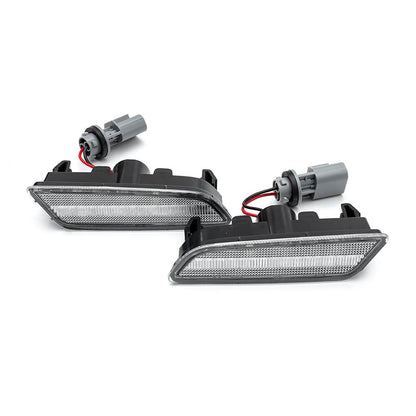 Clear Lens LED Front Bumper Side Marker Lights For 2020+ Hyundai Sonata - NS Auto Lighting