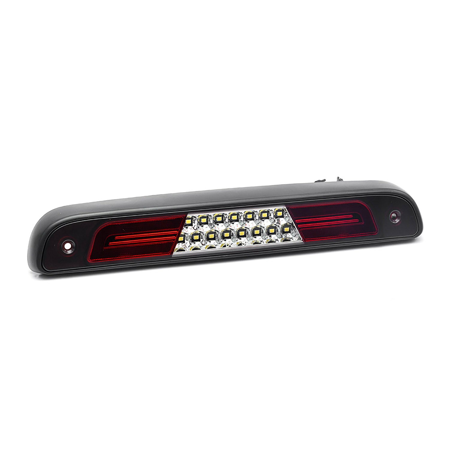 Red Lens Double C-Shaped LED Third Brake Light For 1994-1996 Ford F-Series, etc. - NS Auto Lighting