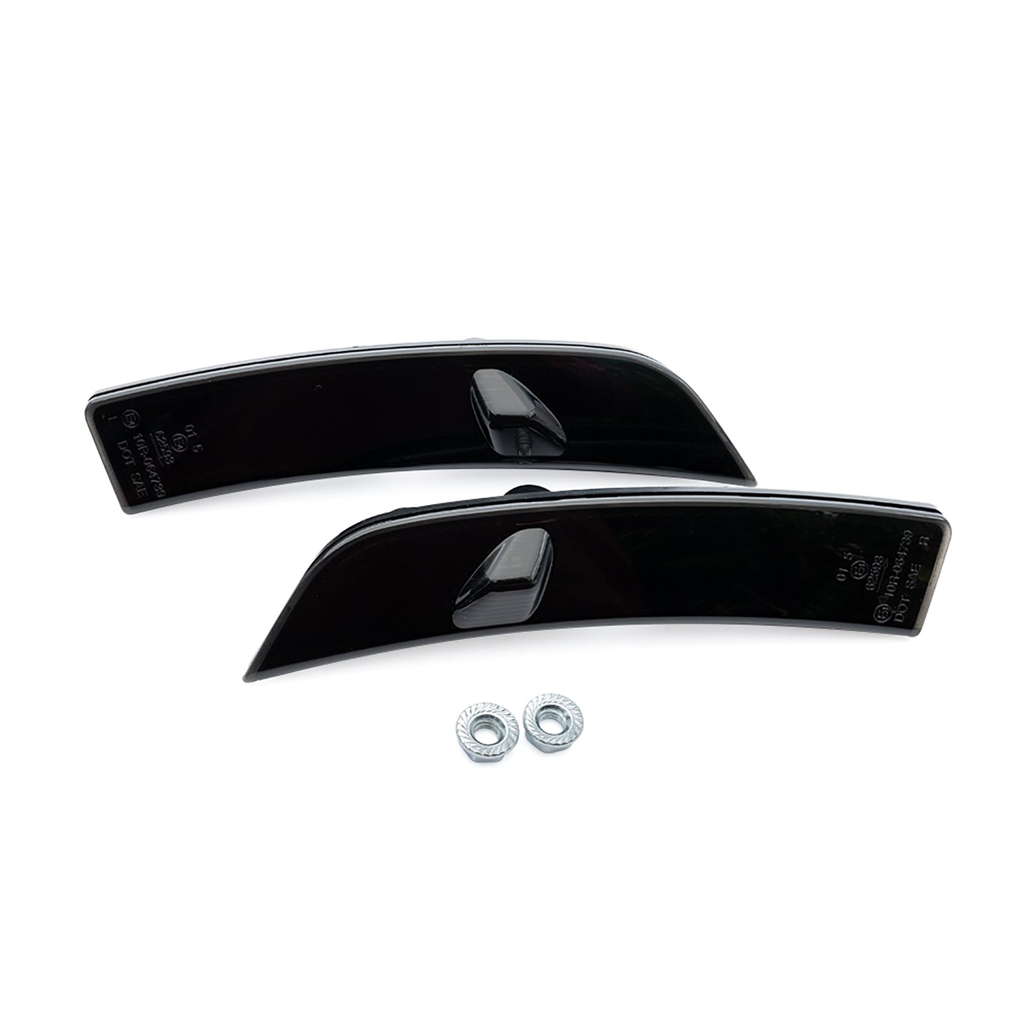 JDM Style Smoked Lens Amber LED Front Bumper Side Marker Lights For 2022+ Toyota GR86 - NS Auto Lighting