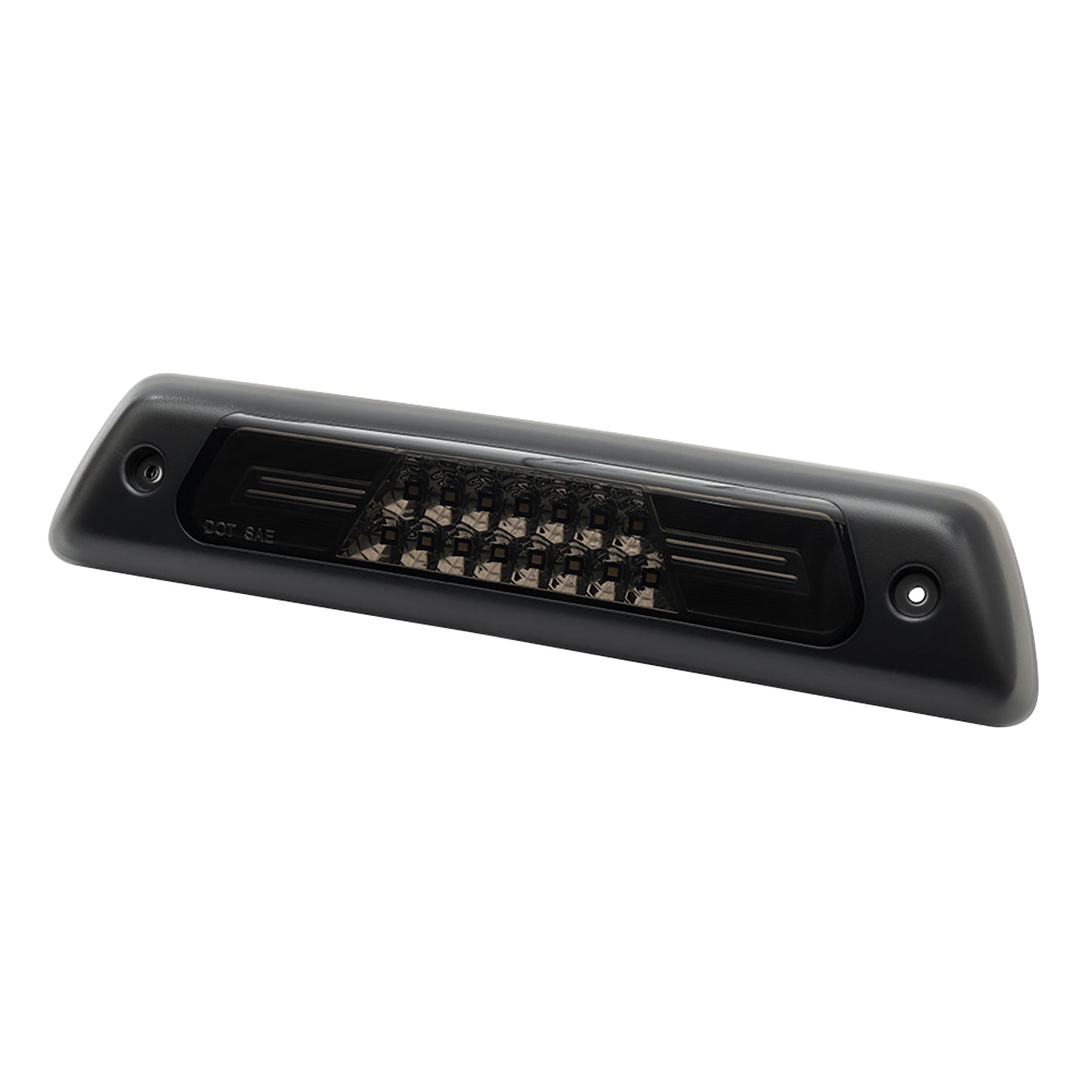 Smoked Lens Double C-Shaped LED Third Brake Light For 2009-2014 Ford  F-150 - NS Auto Lighting