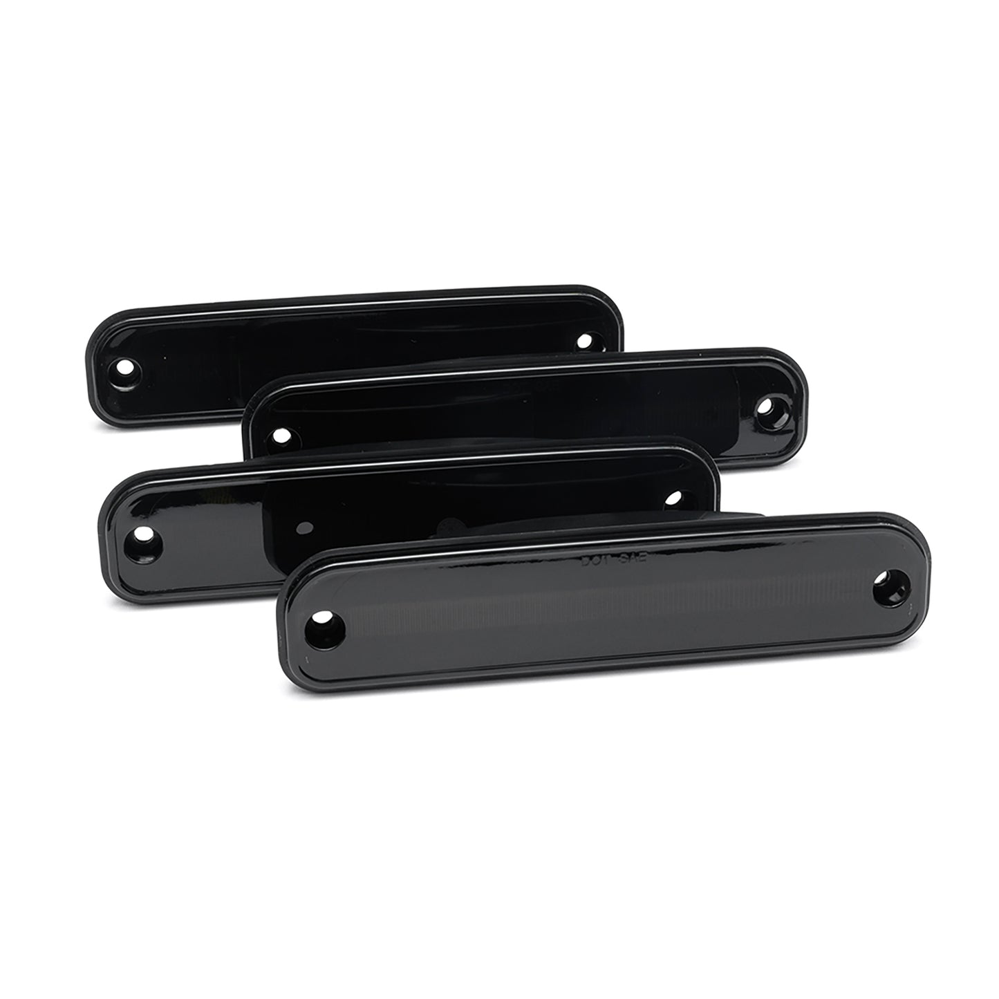 Smoked Lens LED Front & Rear Side Marker Lights For 1973-1980 Chevrolet GMC C/K Series Trucks, etc. - NS Auto Lighting