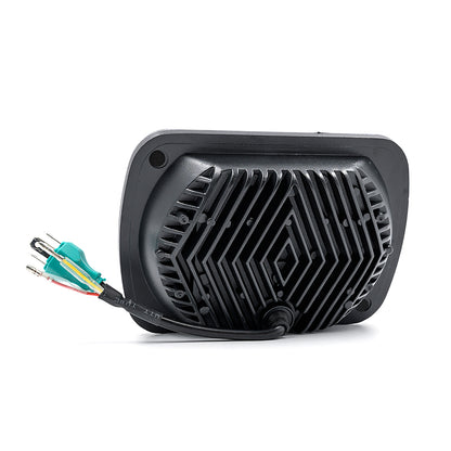 Phare carré à LED Switchback 7X6 avec clignotant DRL