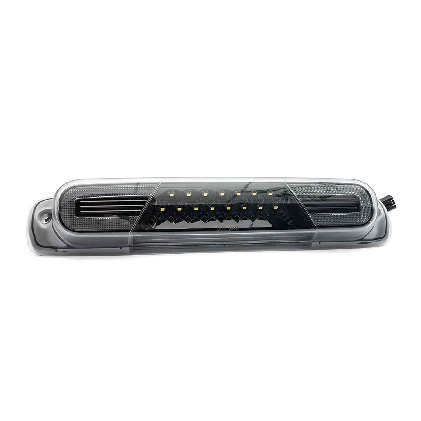 Clear Lens Double C-Shaped LED Third Brake Light For 1999-2007 Chevrolet Silverado, GMC Sierra - NS Auto Lighting