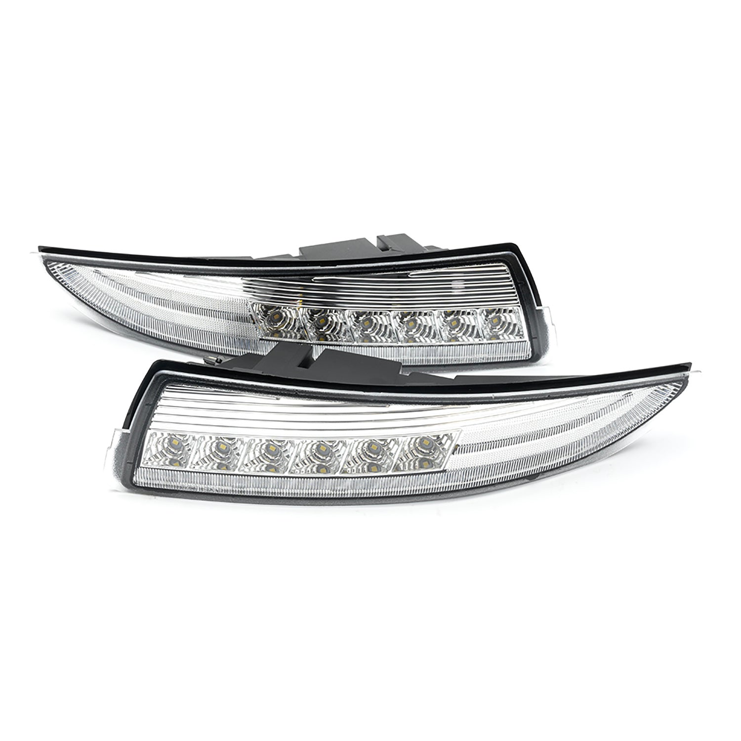 Clear Lens Switchback Dynamic LED Front Turn Signal & Side Marker Lights For 1993-2002 Chevrolet Camaro - NS Auto Lighting
