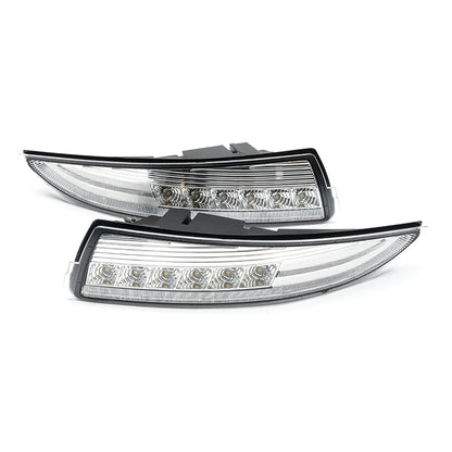 Clear Lens Switchback Dynamic LED Front Turn Signal & Side Marker Lights For 1993-2002 Chevrolet Camaro - NS Auto Lighting