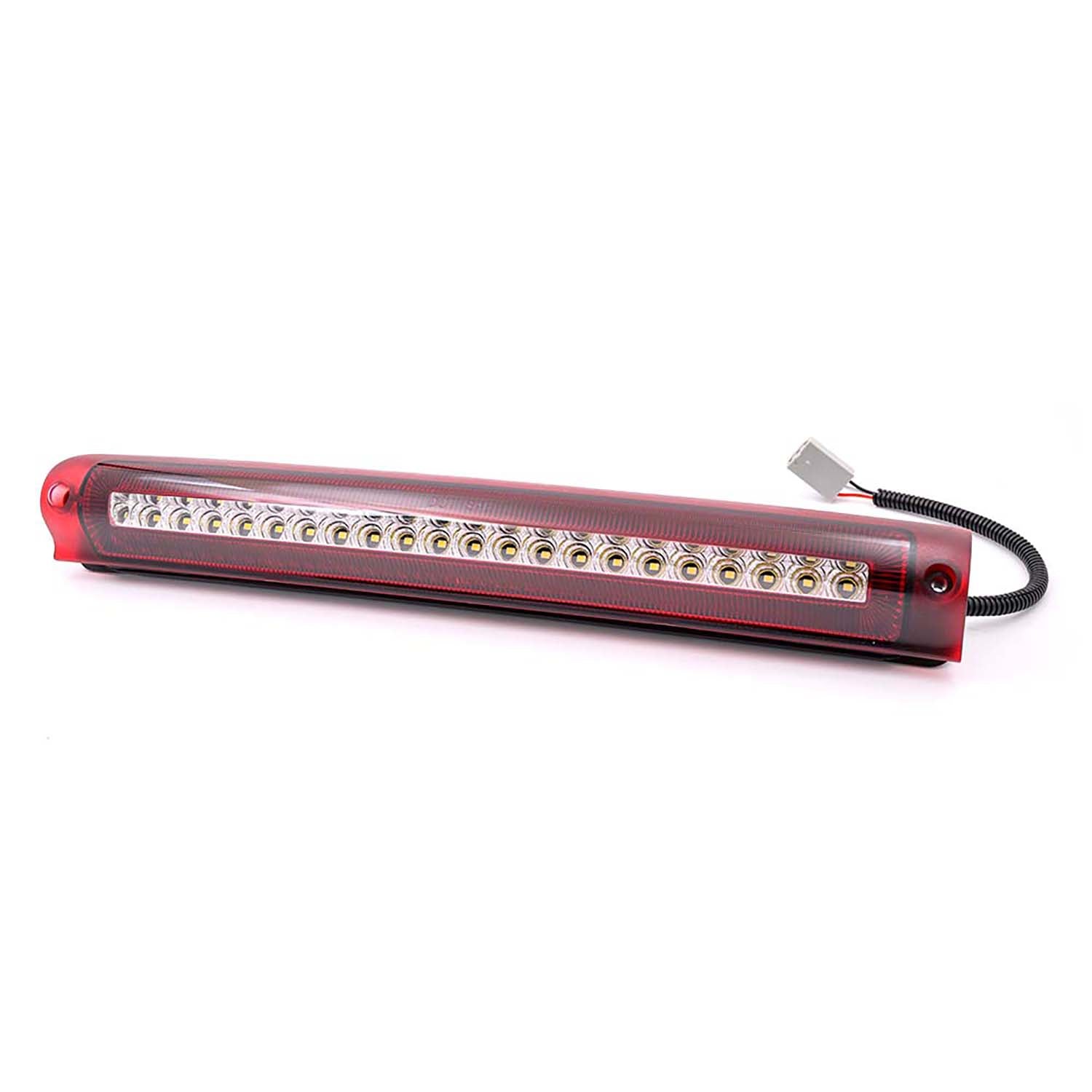 Red Lens F1 Style Strobe LED Third Brake Light For 1997-2003 Ford F150, etc. - NS Auto Lighting
