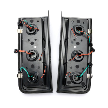 Smoked Lens EV Style LED Tail Light Assembly For 2003-2009 Hummer H2 SUV - NS Auto Lighting