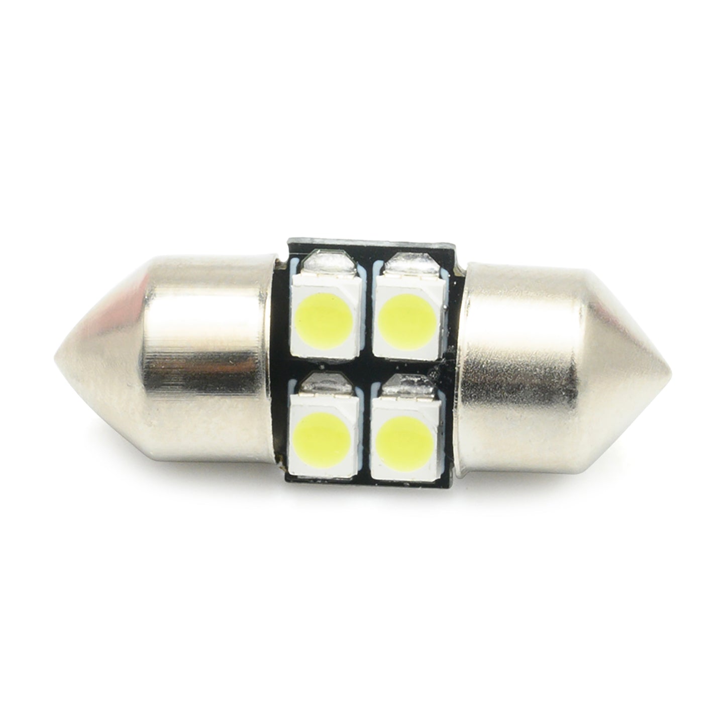 24.5mm 2835 4SMD Festoon LED Interior Map Dome Reading Light Bulbs
