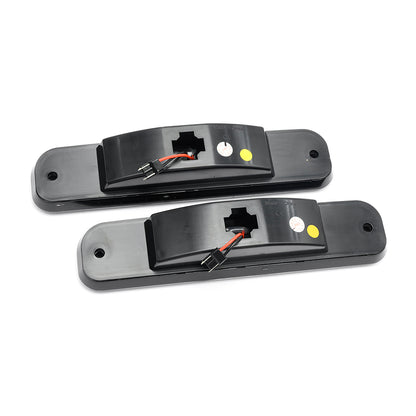 Smoked Lens LED Front Bumper Side Marker Lights For 1973-1987 Chevrolet GMC C/K Series Trucks, etc. - NS Auto Lighting