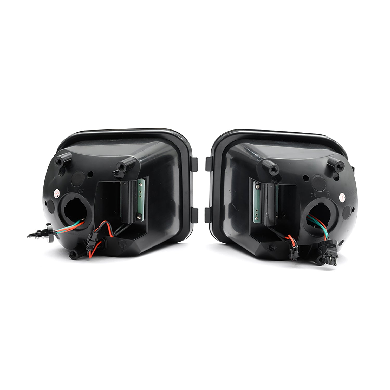 Smoked Lens Switchback Dynamic LED Front Turn Signal Lights For 2006-2010 Hummer H3, etc. - NS Auto Lighting