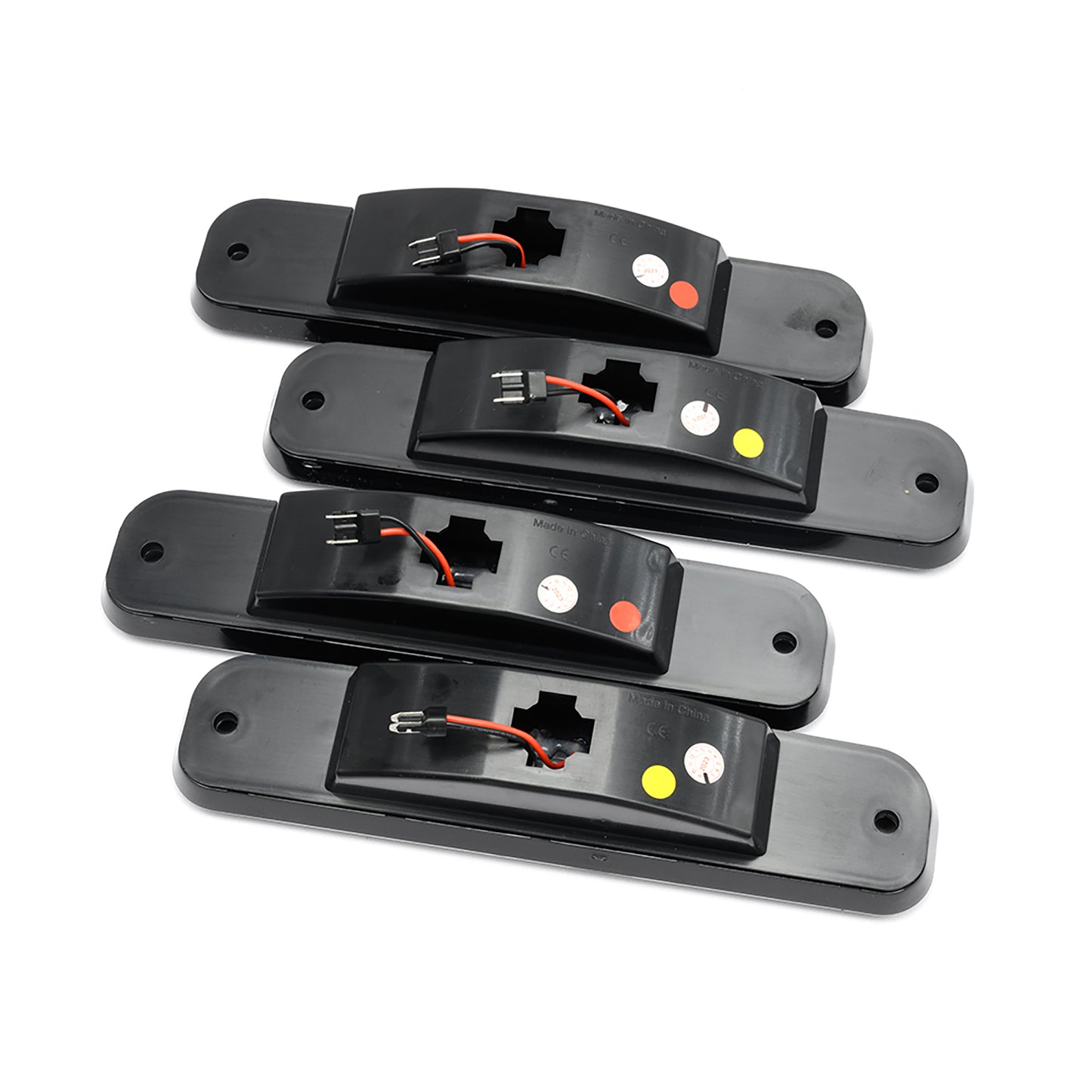 Smoked Lens LED Front & Rear Side Marker Lights For 1973-1980 Chevrolet GMC C/K Series Trucks, etc. - NS Auto Lighting