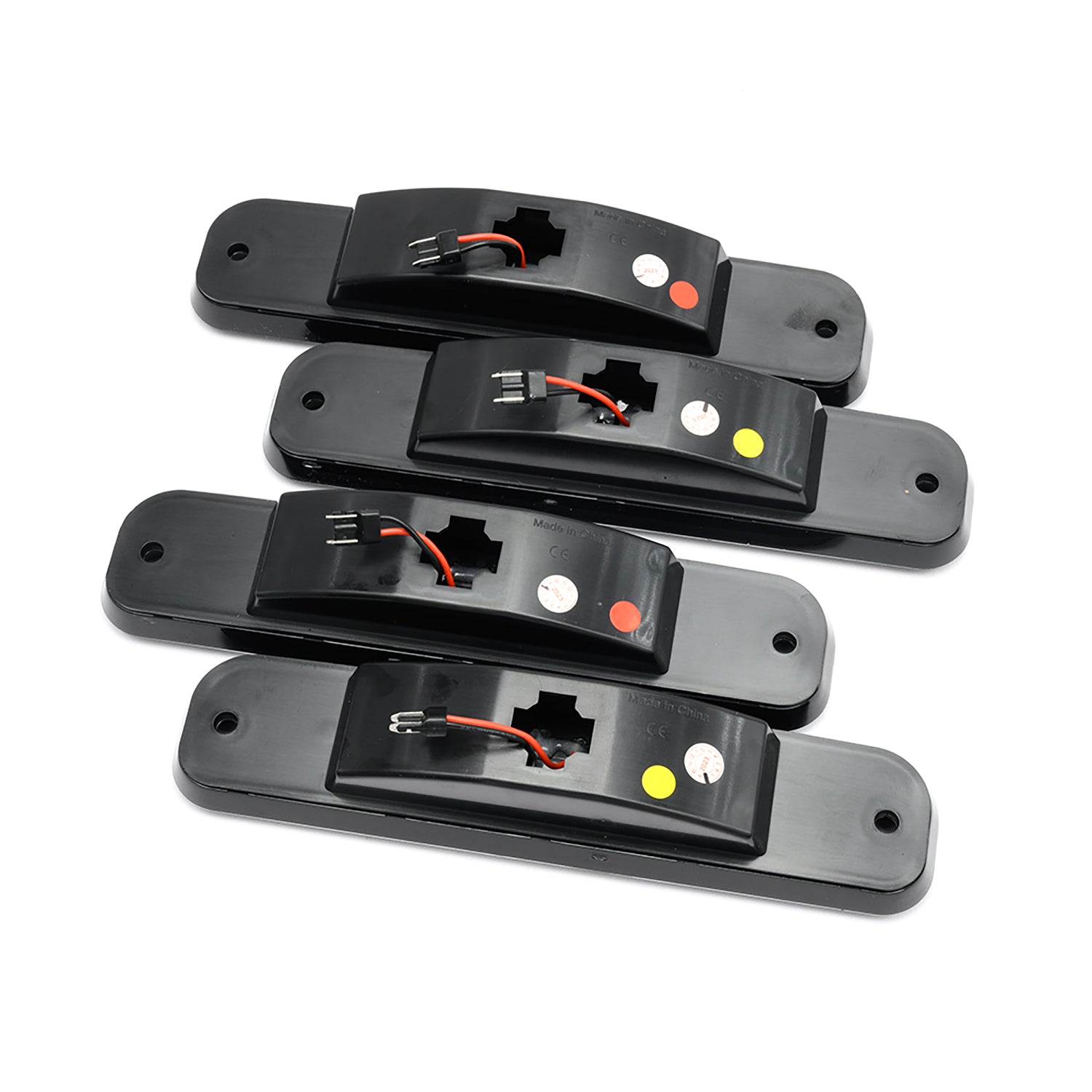 Smoked Lens LED Front & Rear Side Marker Lights For 1973-1980 Chevrolet GMC C/K Series Trucks, etc. - NS Auto Lighting