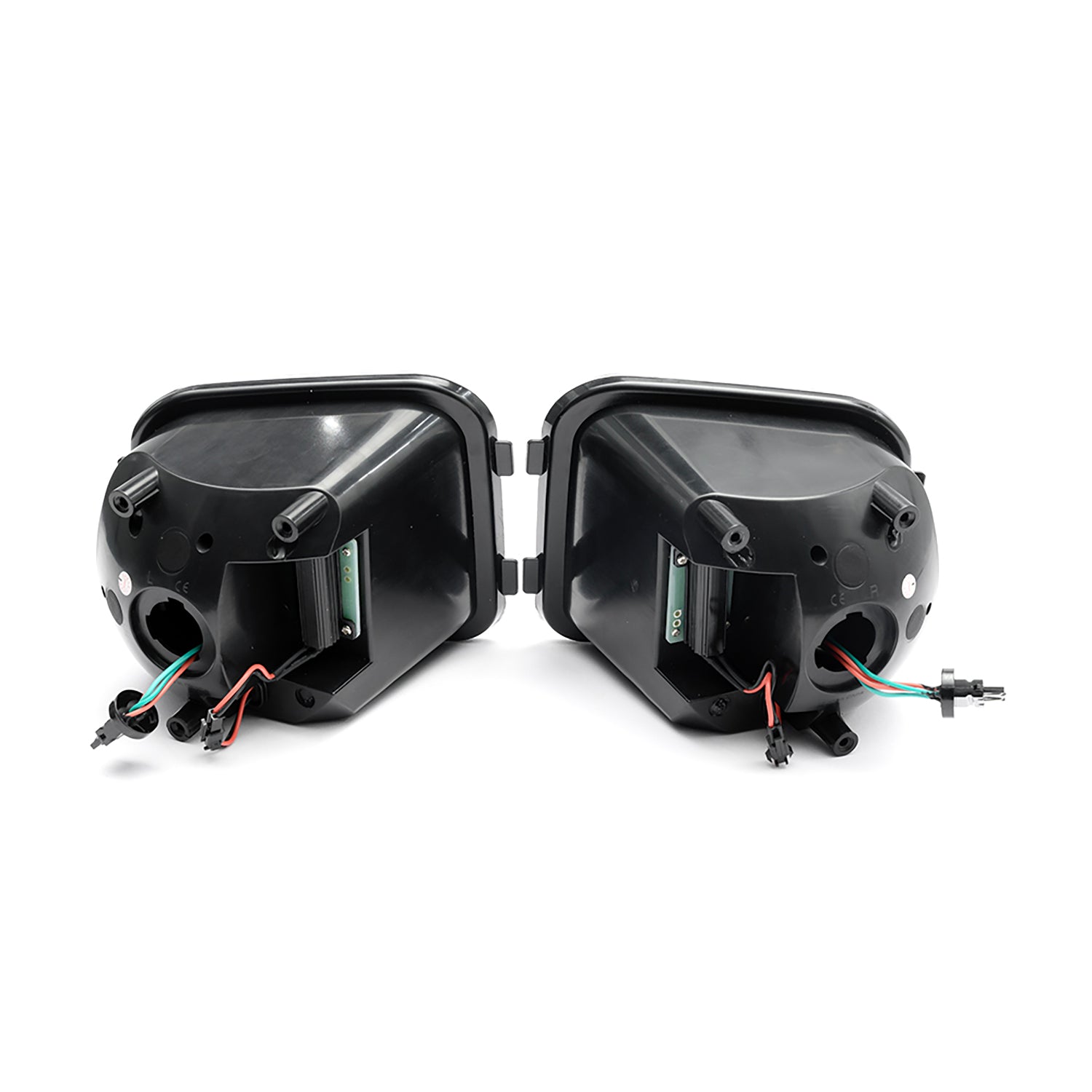 Clear Lens Switchback Dynamic LED Front Turn Signal Lights For 2006-2010 Hummer H3, etc. - NS Auto Lighting