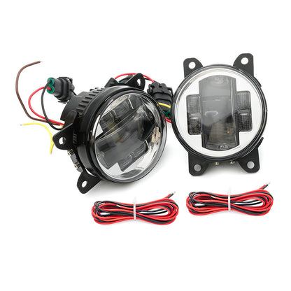 Clear Lens Switchback LED Front Bumper Fog Light Assembly For Renault and Dacia - NS Auto Lighting