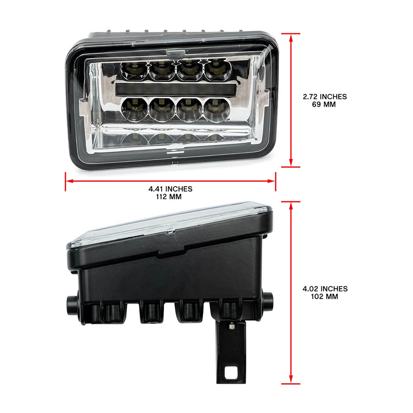 White LED Front Bumper Fog Light Assembly For 2015-2020 Ford F-150, etc. - NS Auto Lighting