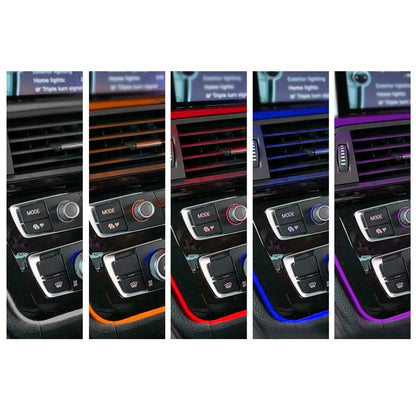 Module d'éclairage ambiant LED pour porte-gobelet intérieur de BMW