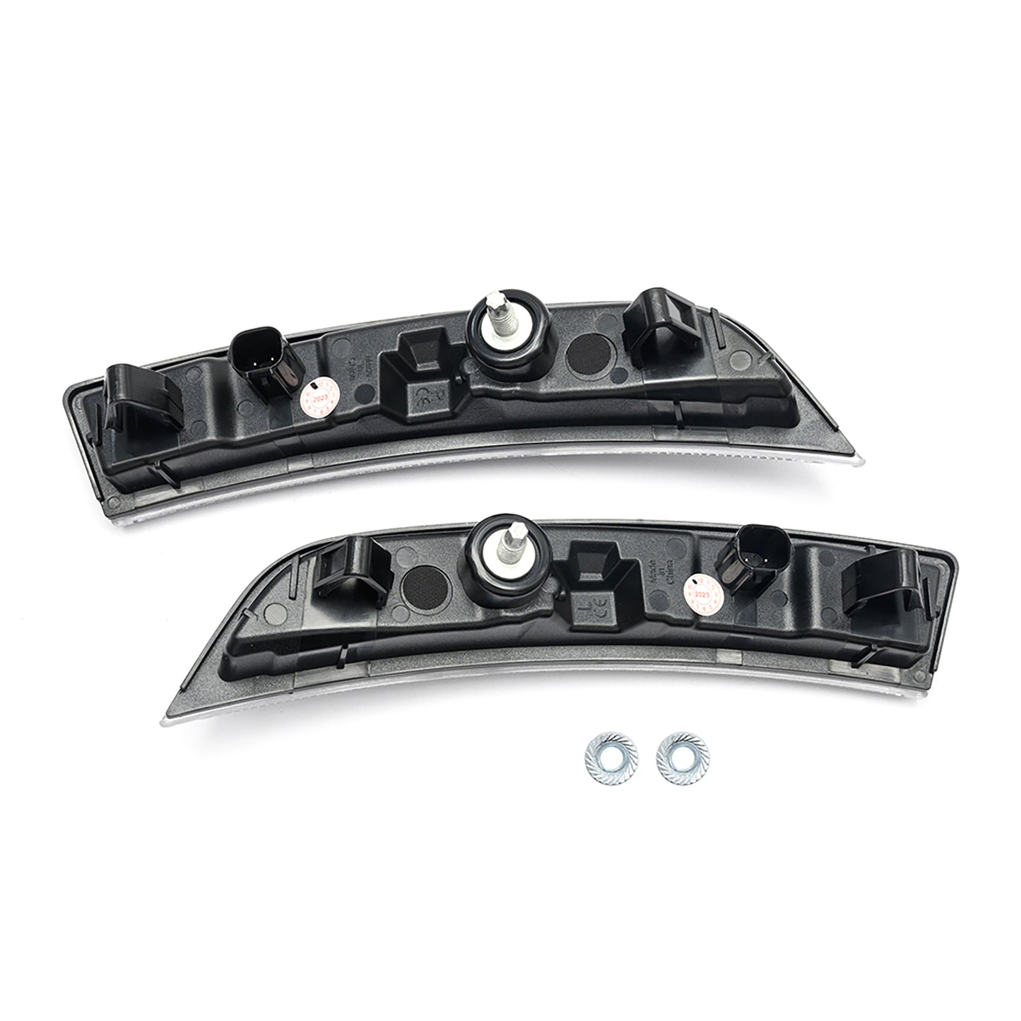 JDM Style Clear Lens White LED Front Bumper Side Marker Lights For 2022+ Toyota GR86 - NS Auto Lighting