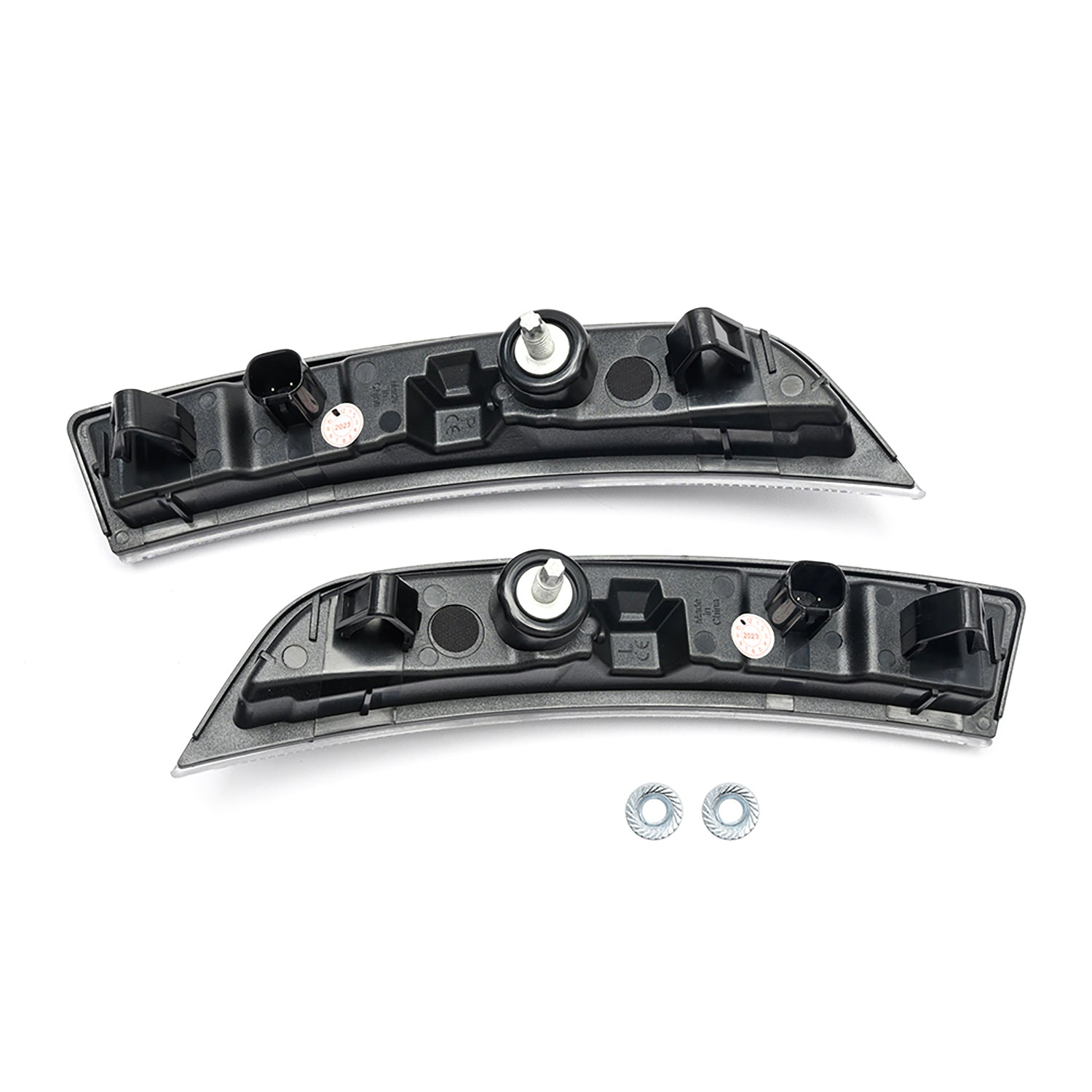 JDM Style Clear Lens White LED Front Bumper Side Marker Lights For 2022+ Toyota GR86 - NS Auto Lighting