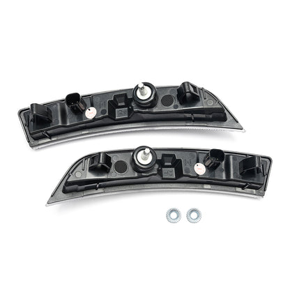 JDM Style Clear Lens White LED Front Bumper Side Marker Lights For 2022+ Toyota GR86 - NS Auto Lighting