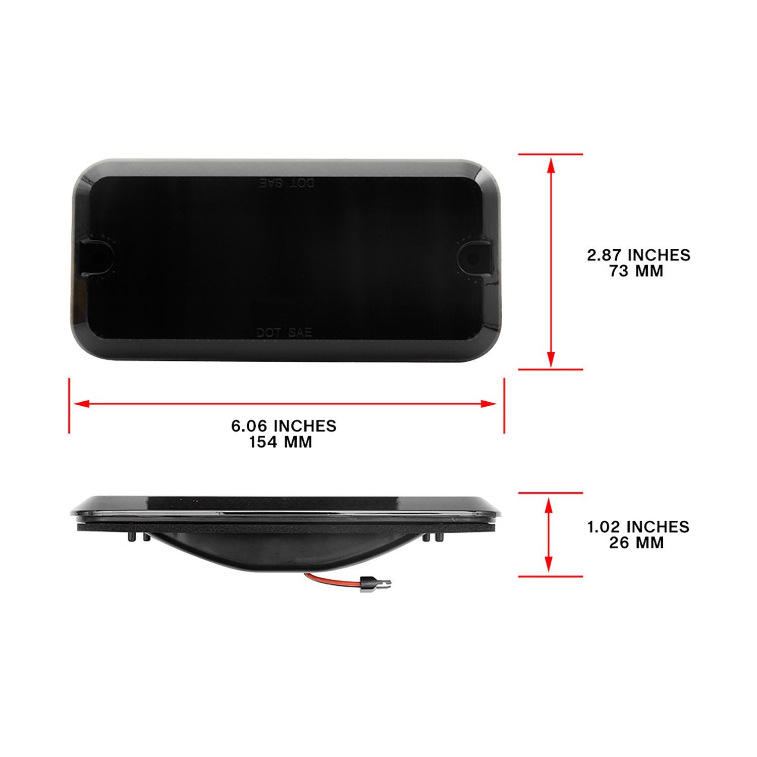 Smoked Lens LED Front & Rear Side Marker Lights For 1985-1996 Chevrolet Van, etc. - NS Auto Lighting