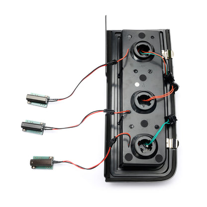 Smoked Lens EV Style LED Tail Light Assembly For 2003-2009 Hummer H2 SUV - NS Auto Lighting